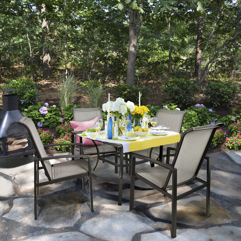 Wayfair 5 piece outdoor dining set discount